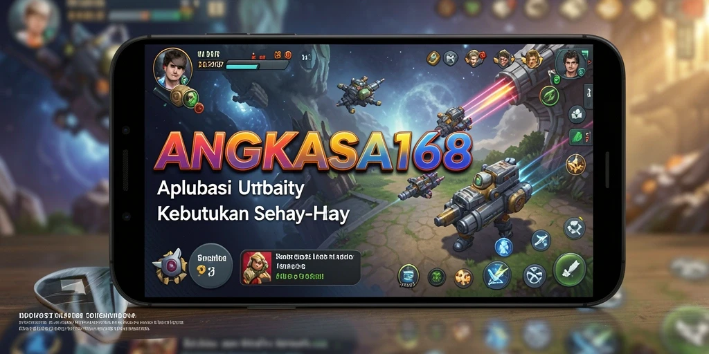 Tampilan utama ANGKASA168 menampilkan fitur-fitur Utility yang bermanfaat.