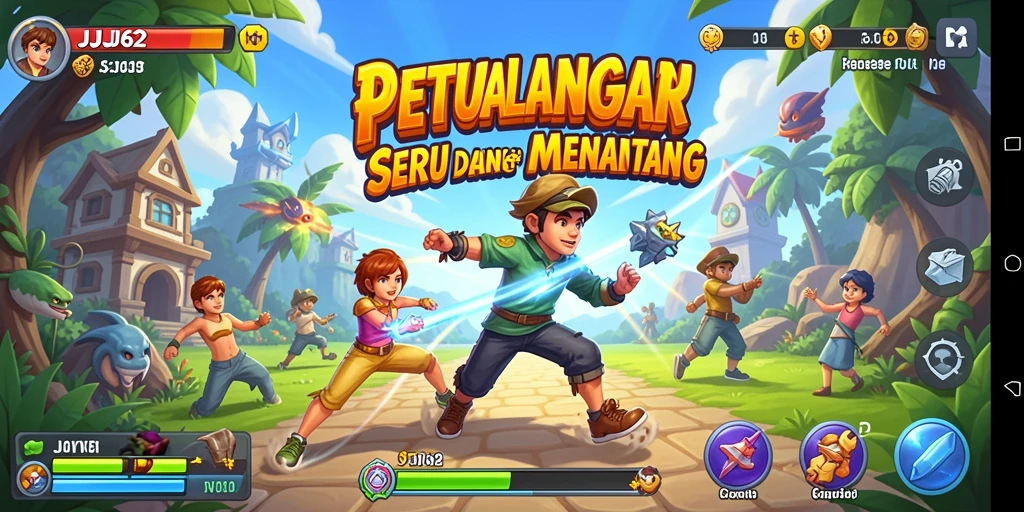 Tampilan gameplay menarik dari <strong>JJ62</strong> di level yang penuh tantangan.