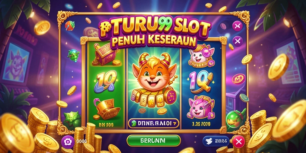 Screenshot gameplay TURU99 dengan tampilan slot yang menarik.